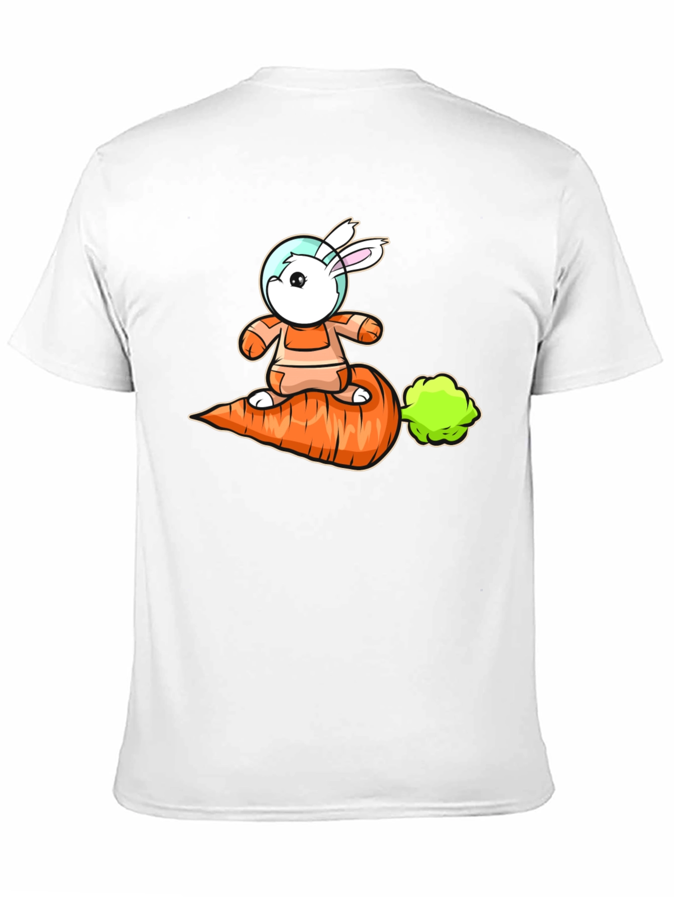Astronaut Bunny Carrot T-Shirt