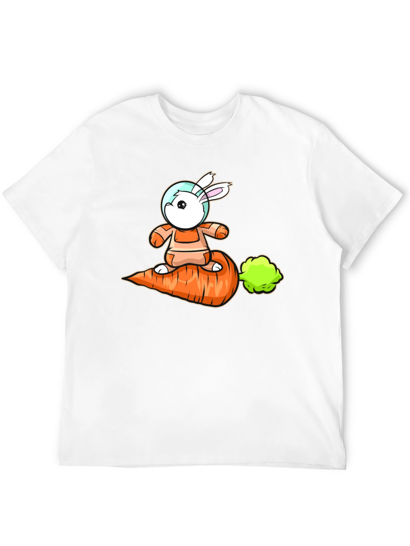Astronaut Bunny Carrot T-Shirt
