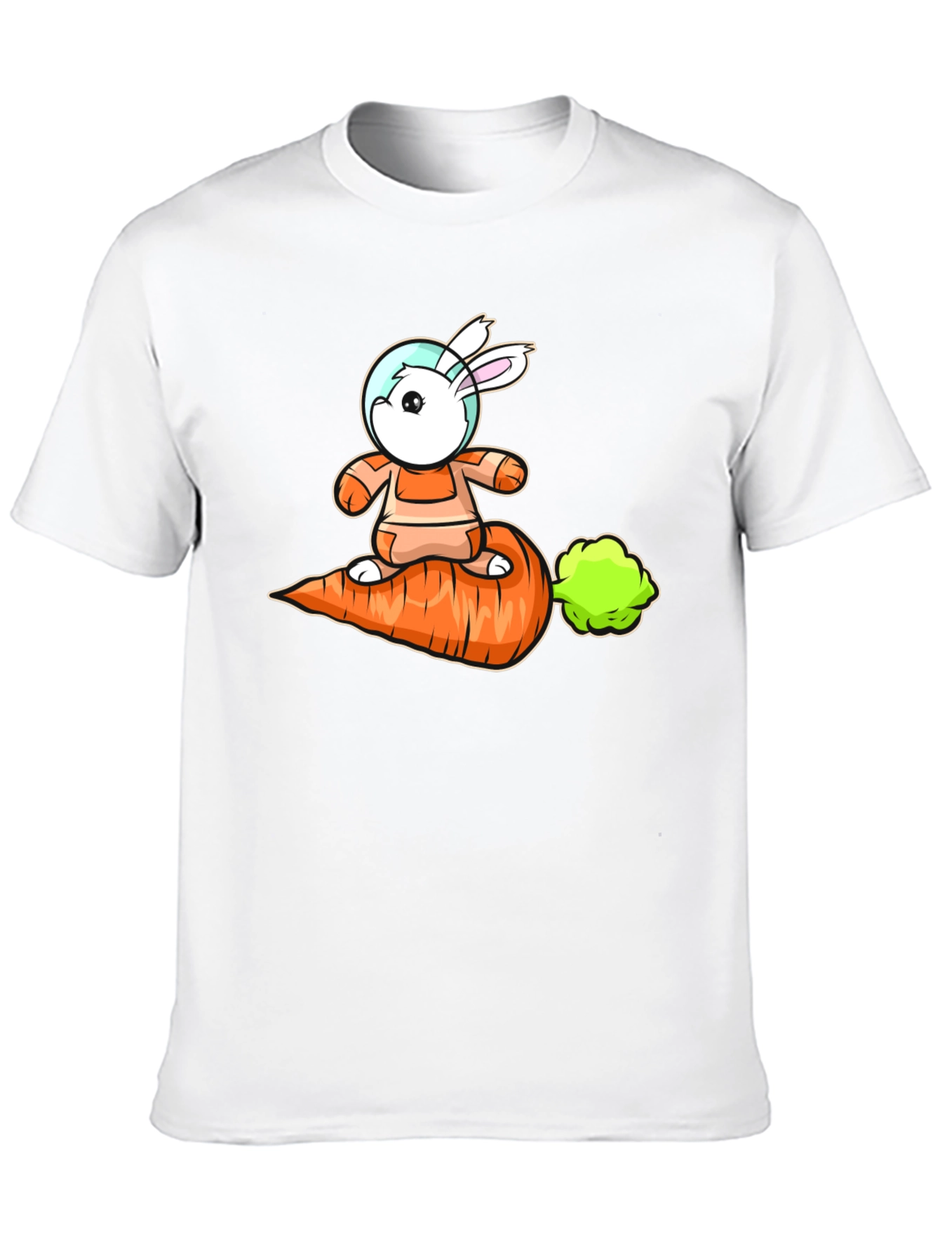 Astronaut Bunny Carrot T-Shirt