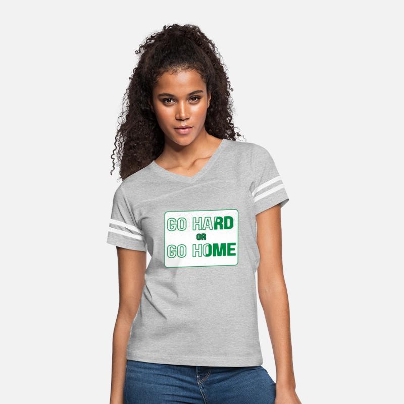 Go Hard or Go Home | Bold Gym Motivation T-Shirt