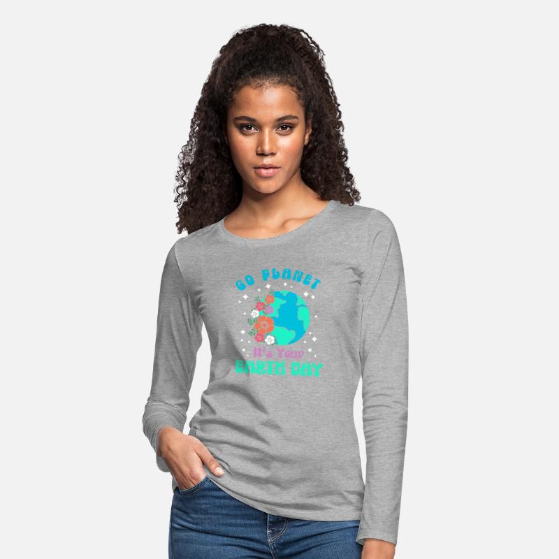 Go Planet its your Earthday - Earth, Flower