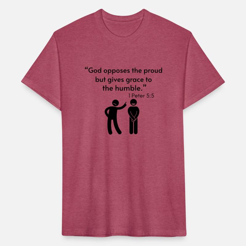 God opposes the proud but gives grace the humble