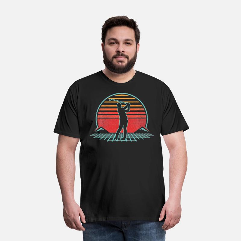 Golf 70s 80s Golfer Player
