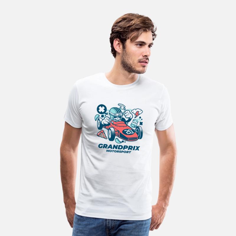 Grand prix Motorsport F1 Racing Vintage T Shirt