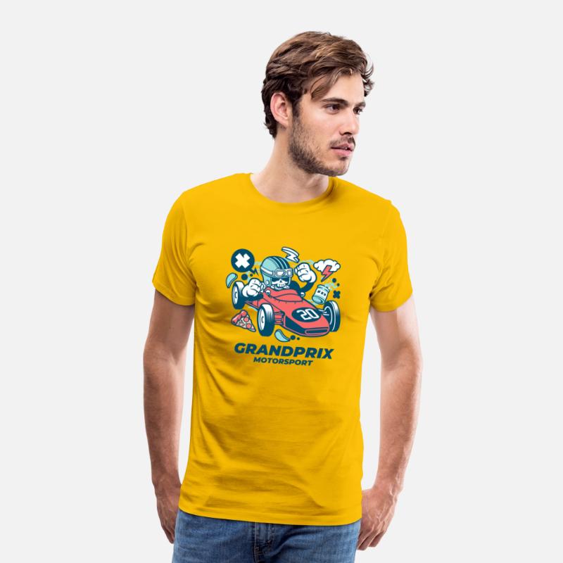 Grand prix Motorsport F1 Racing Vintage T Shirt