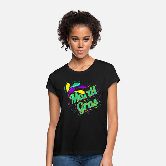 Green Lettering For Mardi Gras