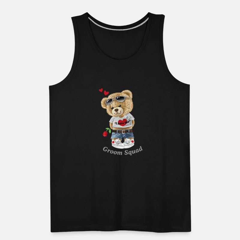 Groom Squad cute bear