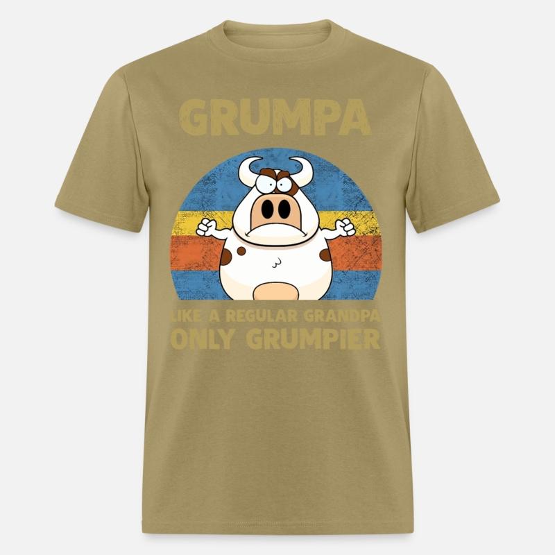 grumpa like a regular grandpa only grumpier cow