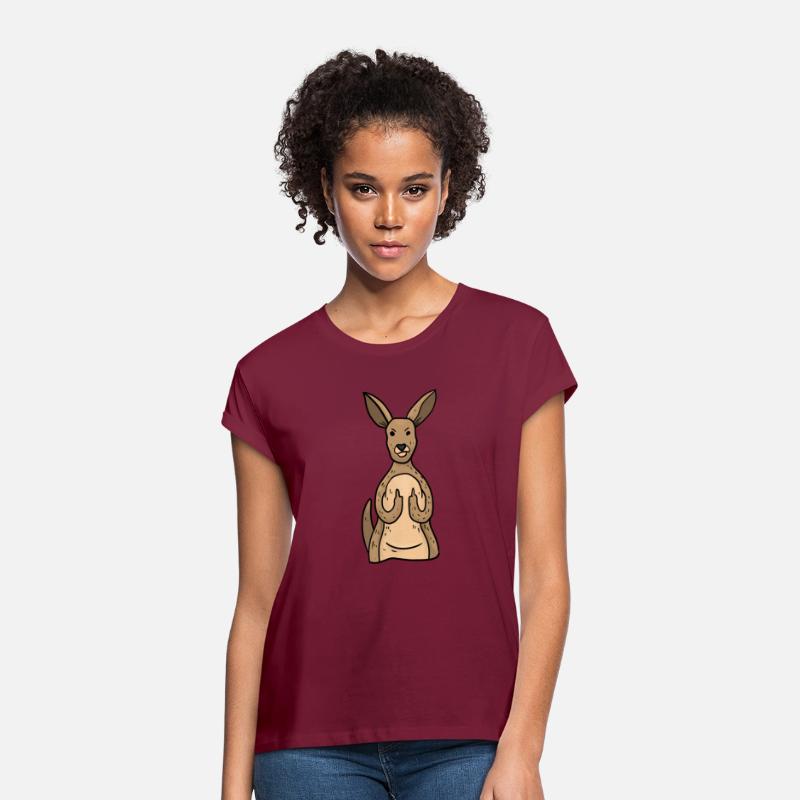 Grumpy Kangaroo Holding Middle finger funny gift