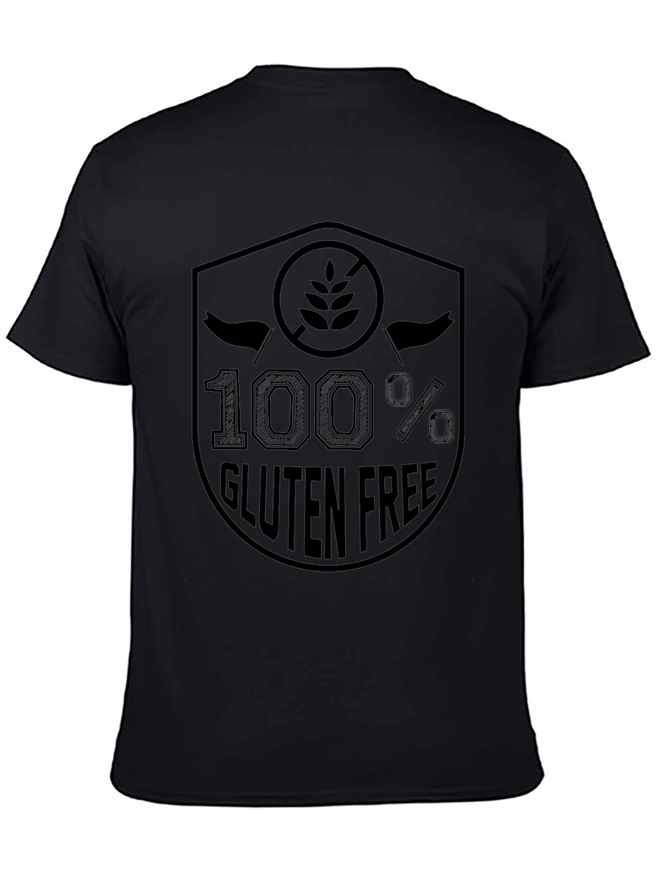100% Gluten Free T-Shirt - Novelty Apparel