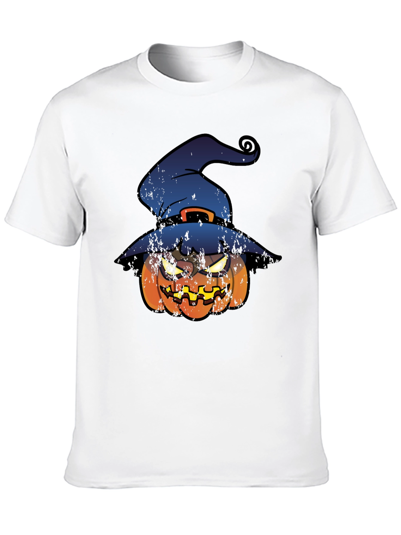 Halloween Pumpkin Witch Hat T-Shirt