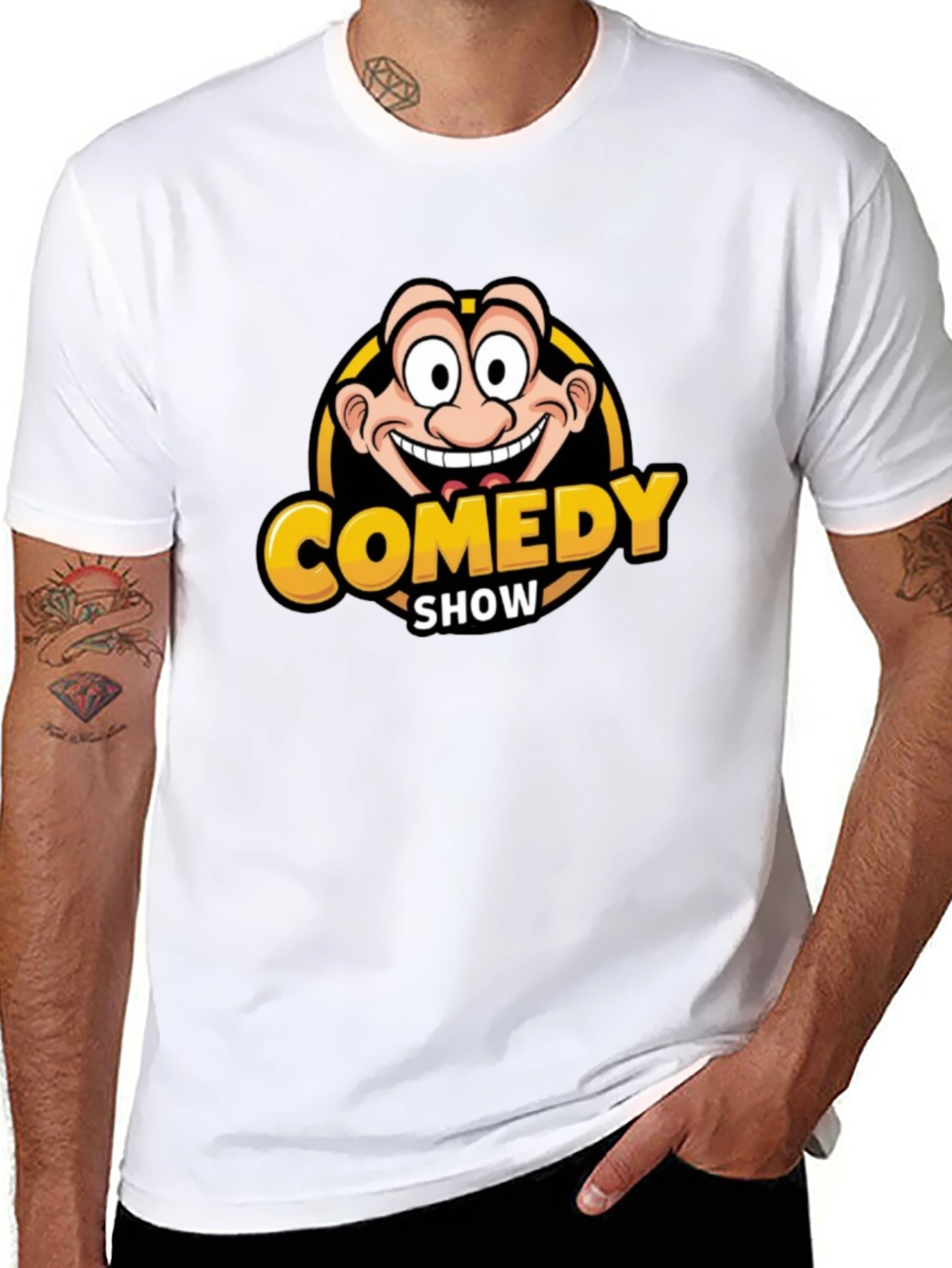 Comedy Show Graphic T-Shirt