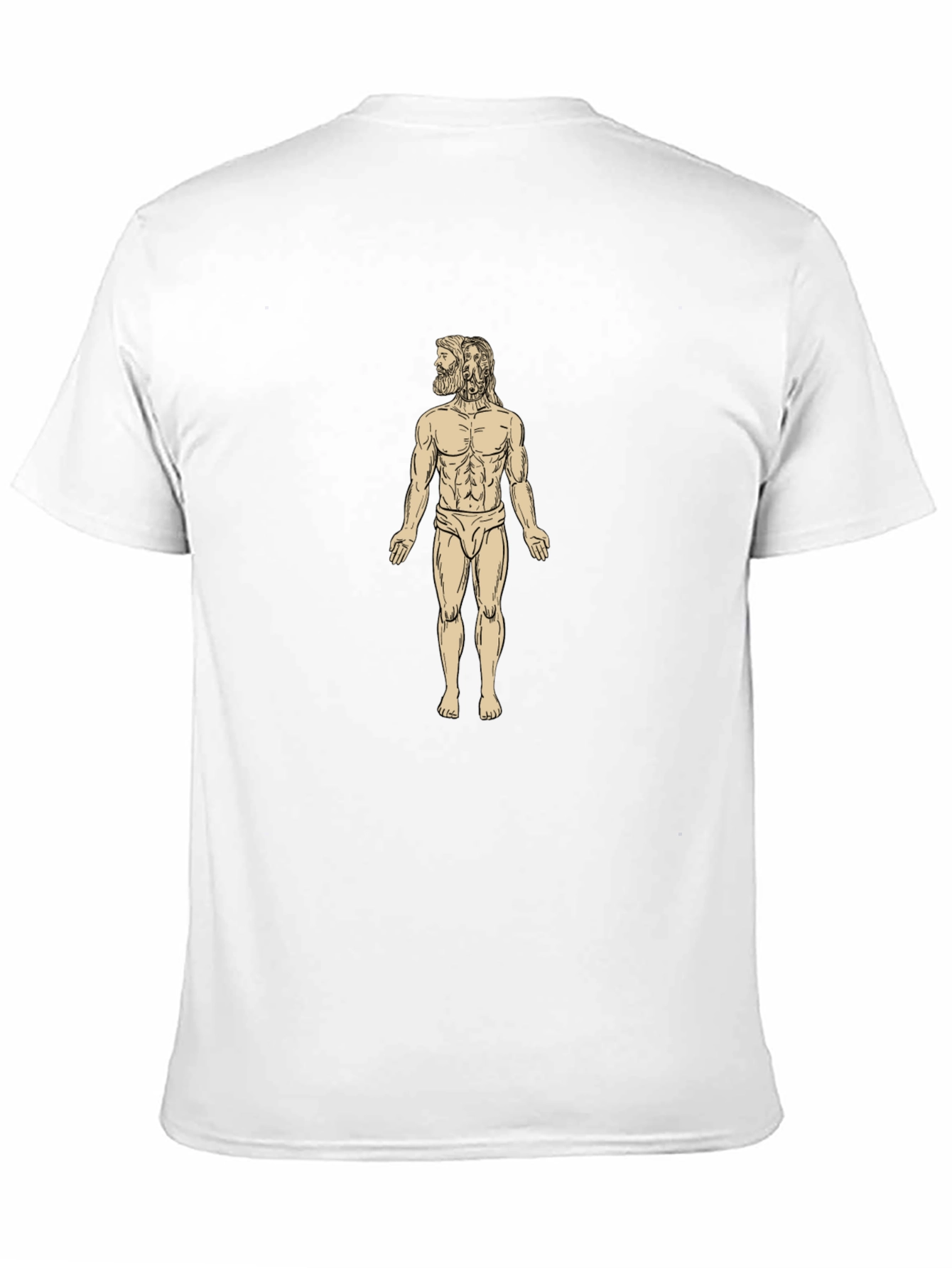 Anatomical Man Black T-Shirt