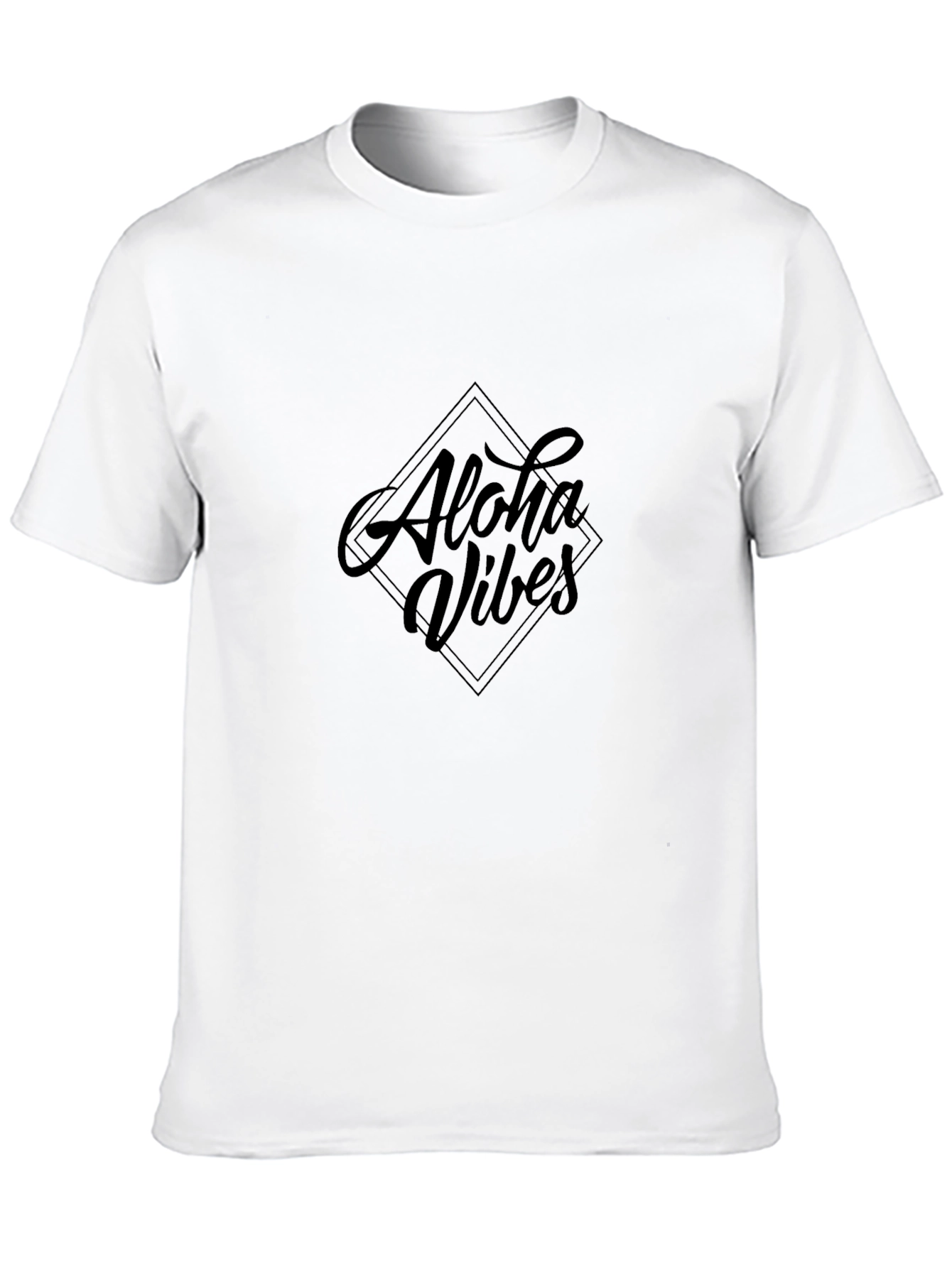 Aloha Vibes Black T-Shirt - Mens