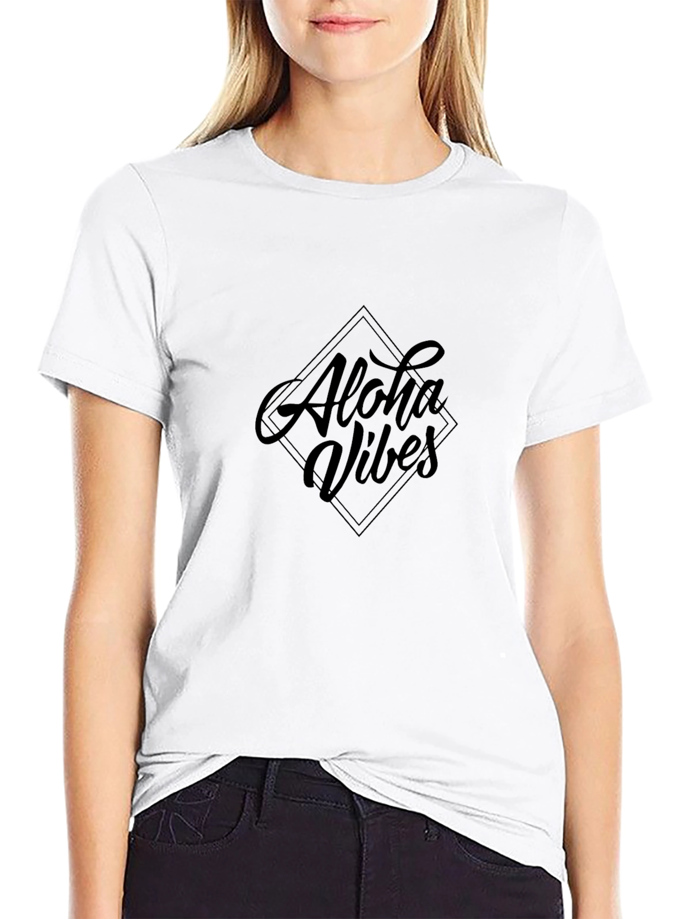 Aloha Vibes Black T-Shirt - Mens
