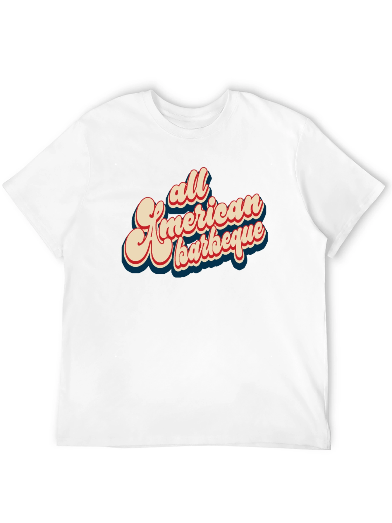 All American Barbeque Graphic T-Shirt