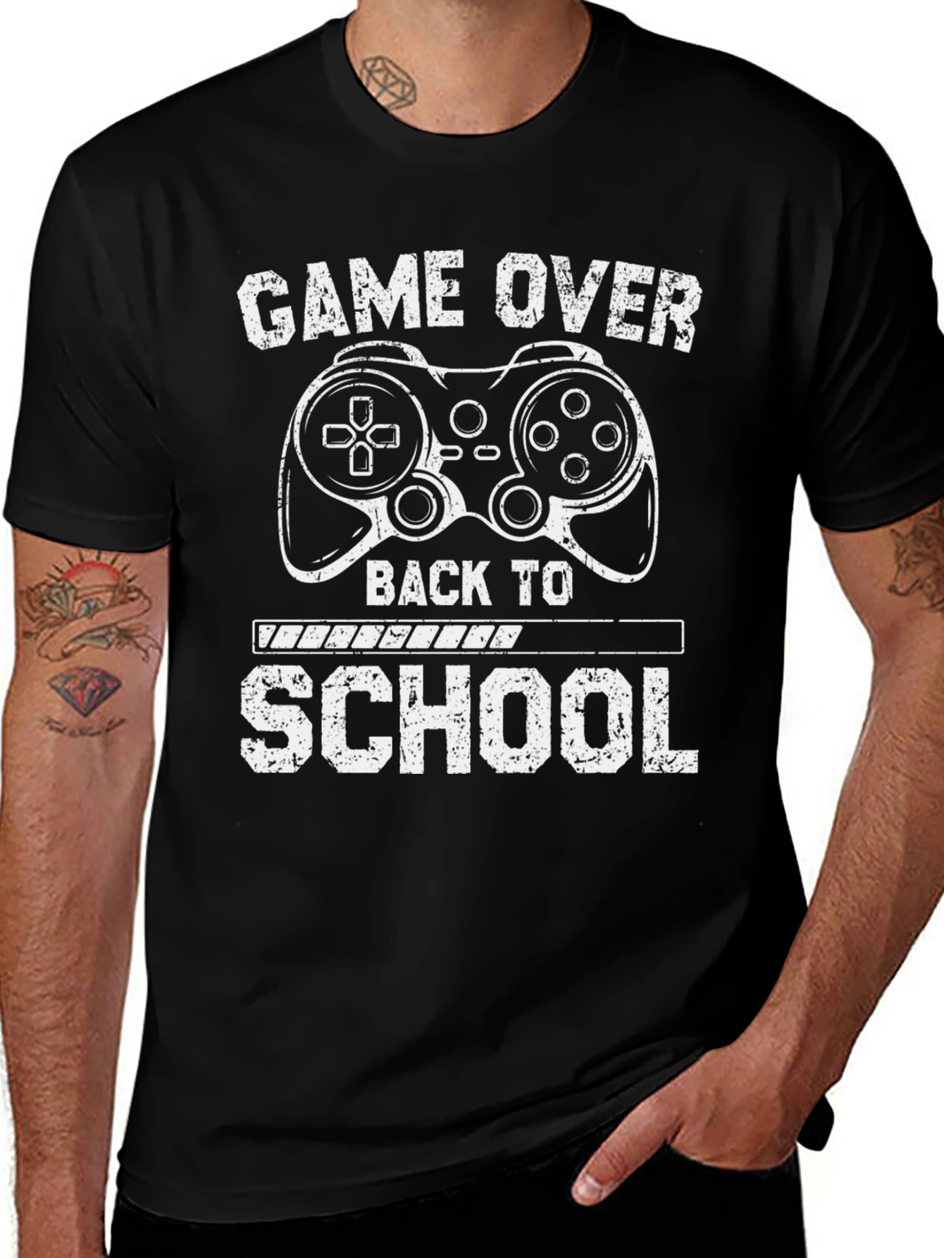 Game Over Back to School T-Shirt