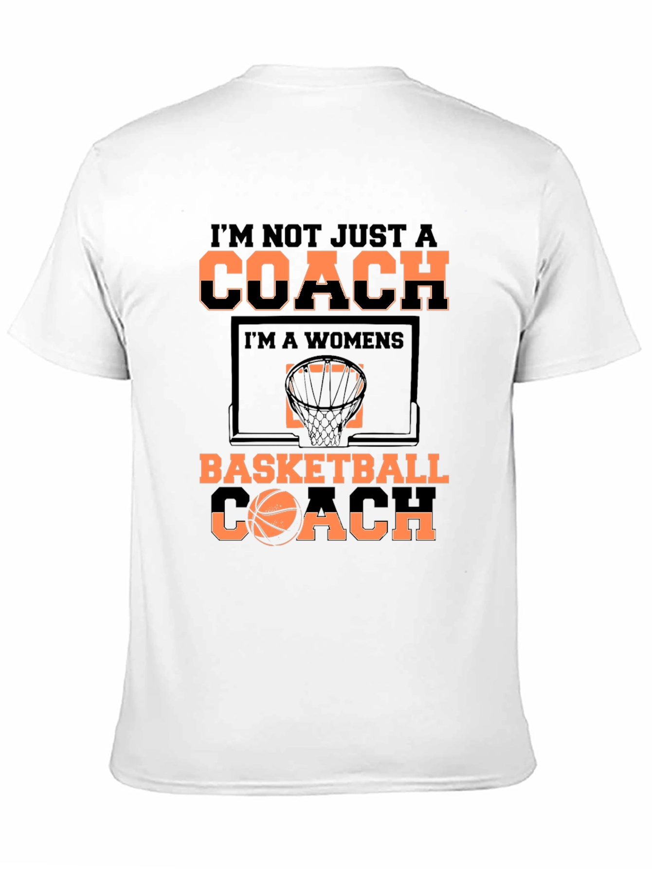Basketball Coach T-Shirt - Womens Team Support