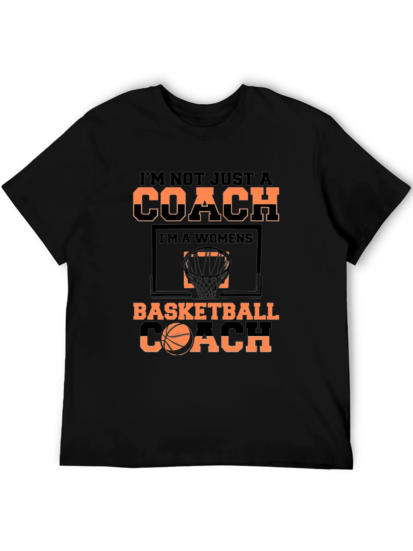 Basketball Coach T-Shirt - Womens Team Support