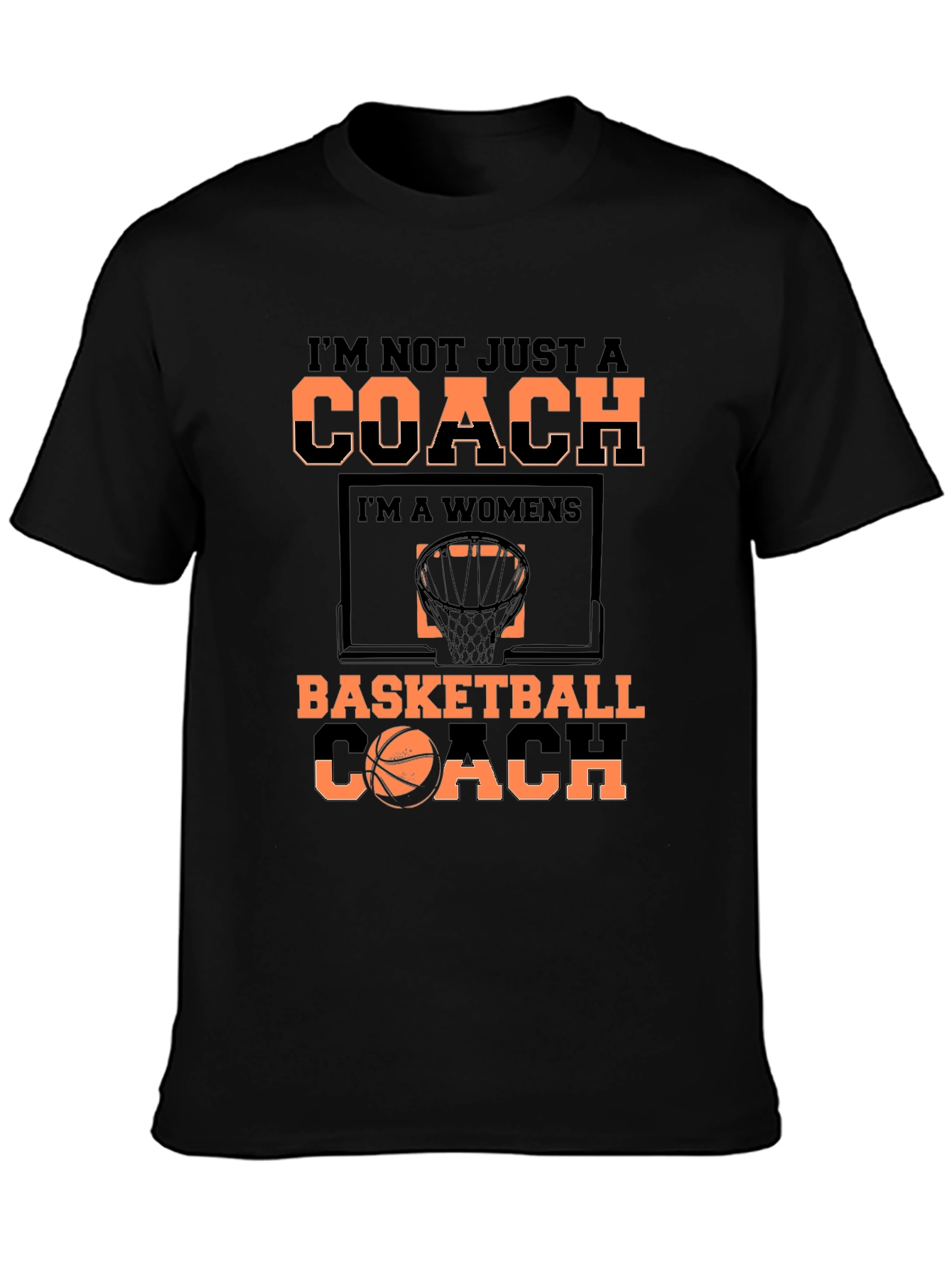 Basketball Coach T-Shirt - Womens Team Support