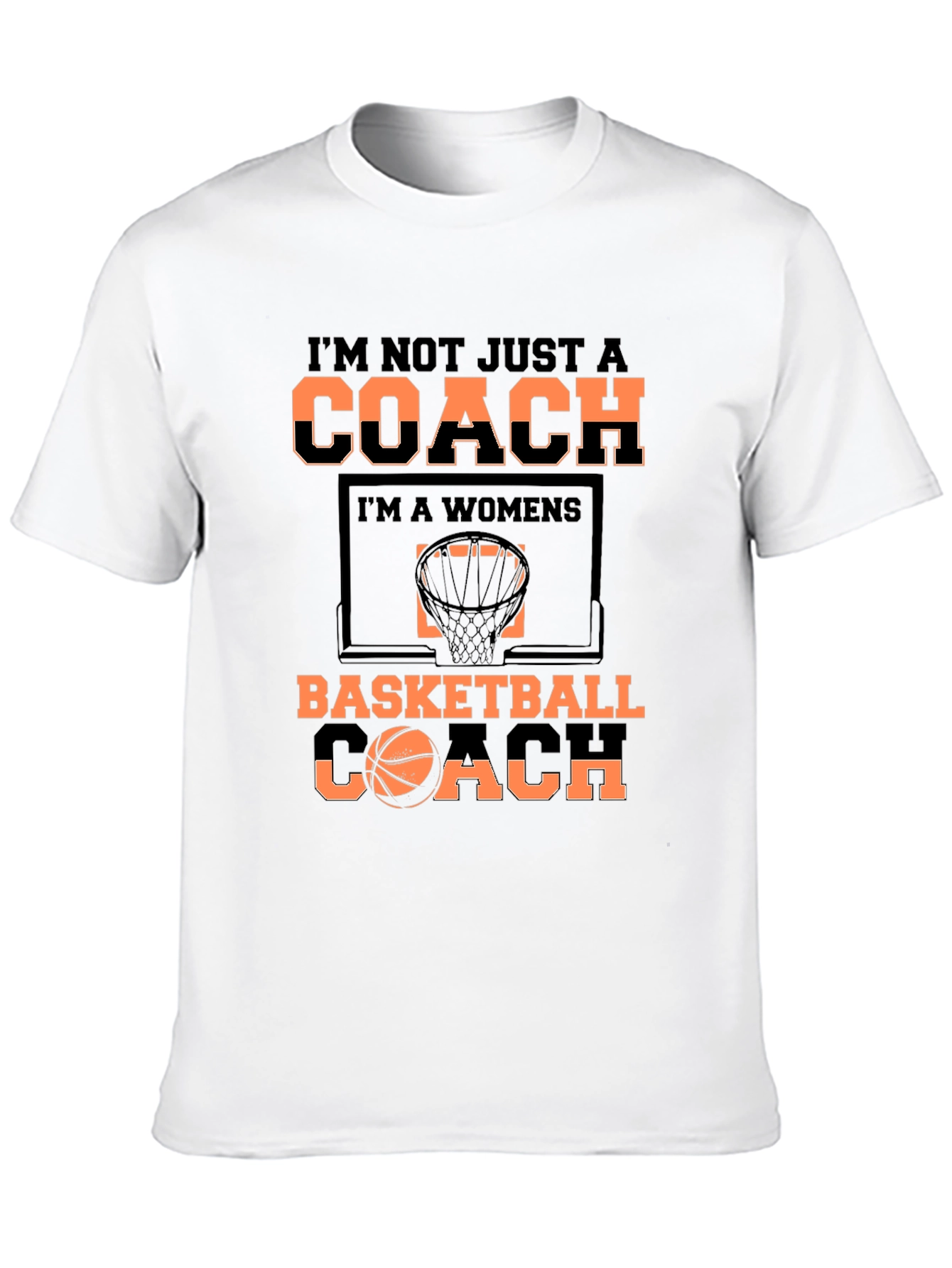 Basketball Coach T-Shirt - Womens Team Support