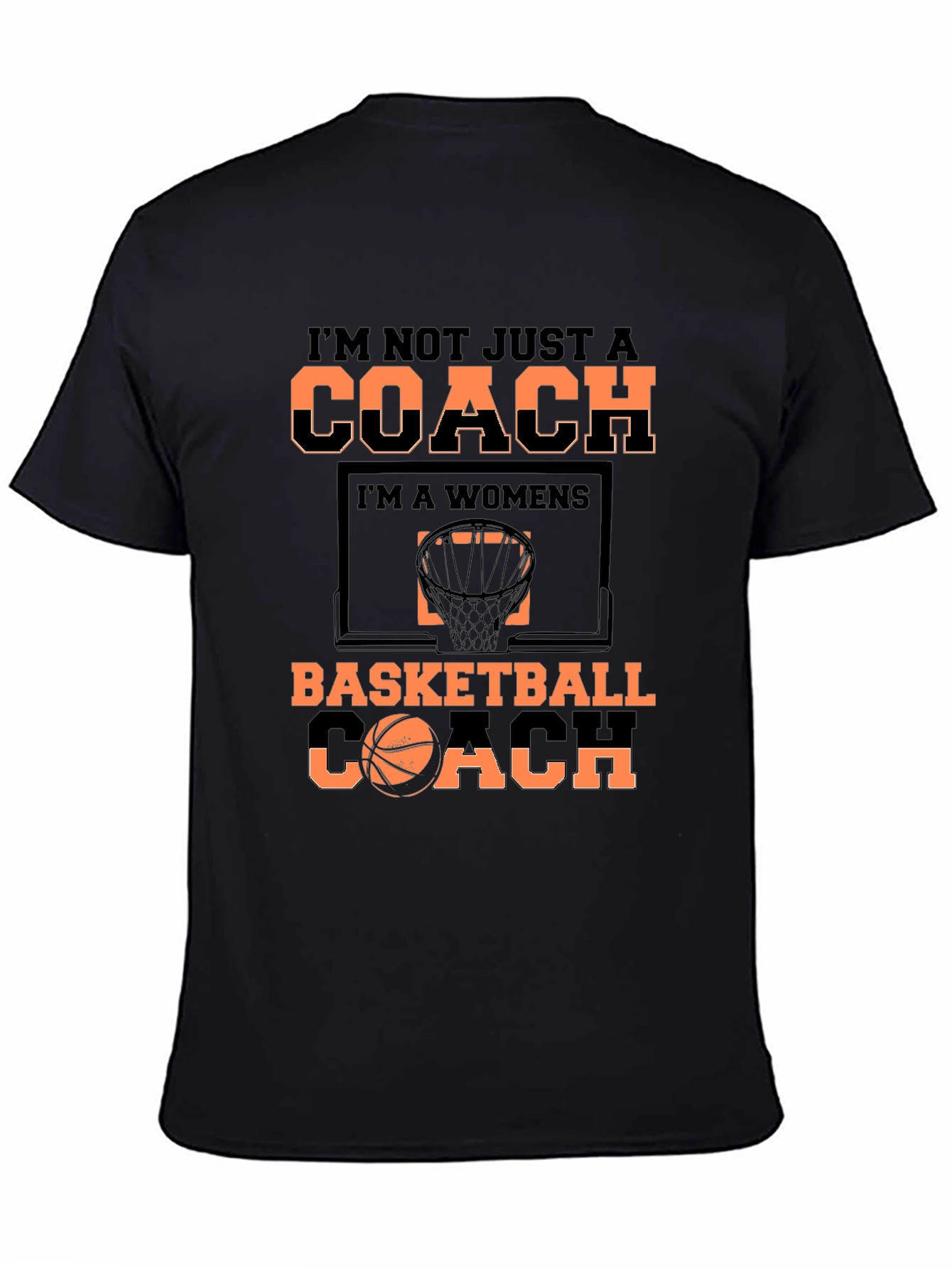 Basketball Coach T-Shirt - Womens Team Support