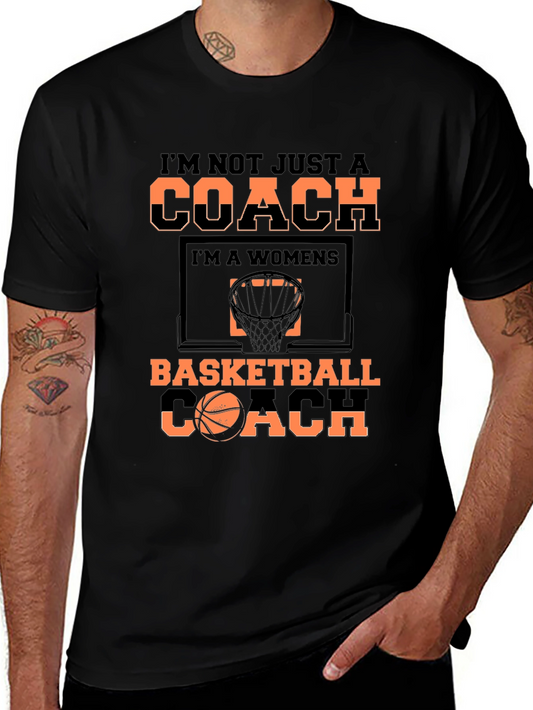 Basketball Coach T-Shirt - Womens Team Support