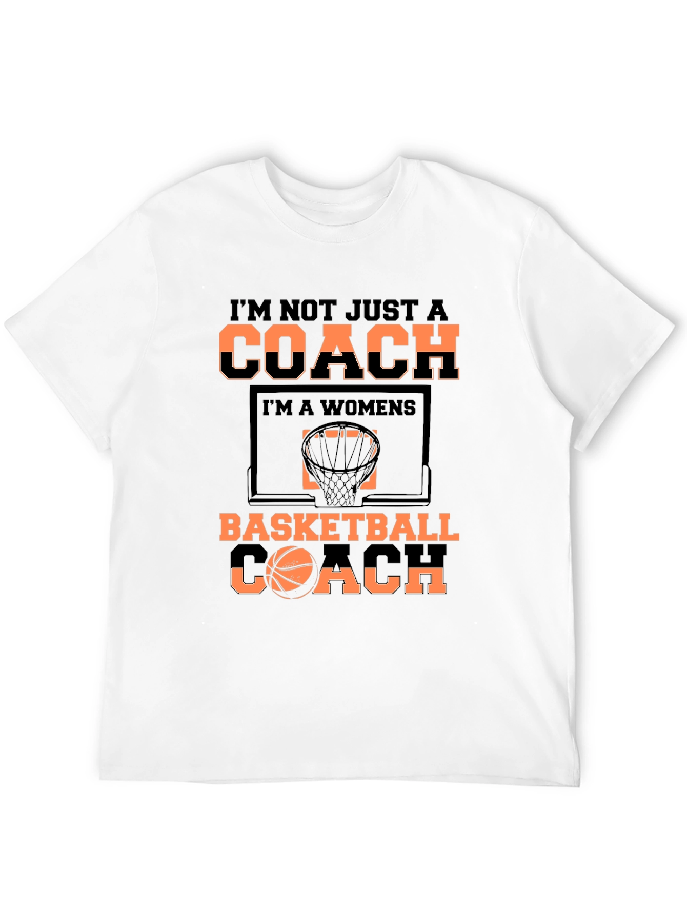 Basketball Coach T-Shirt - Womens Team Support