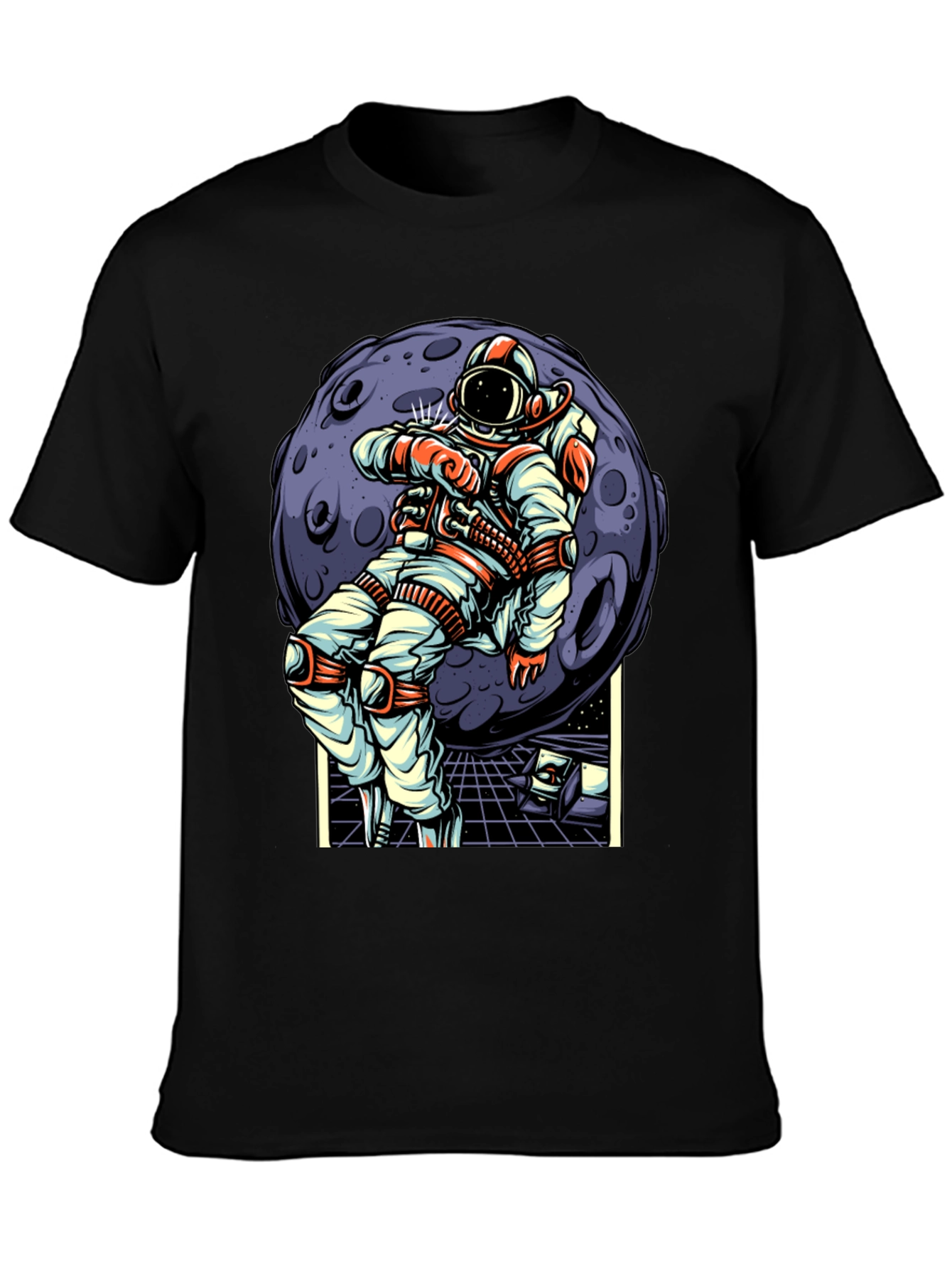 Astronaut Moonwalk T-Shirt - Space Adventure Tee