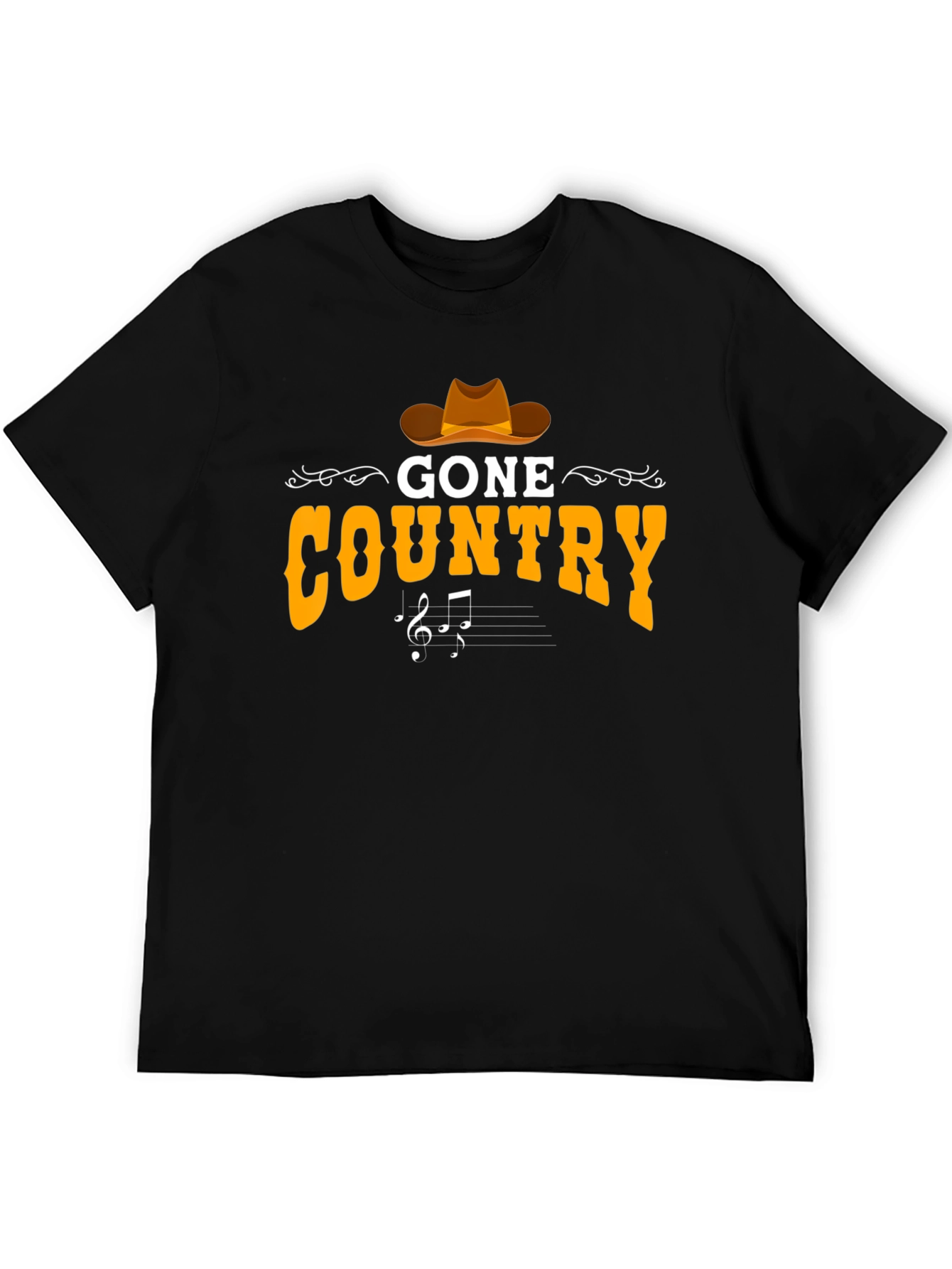 Gone Country Graphic T-Shirt - Music Lover Tee