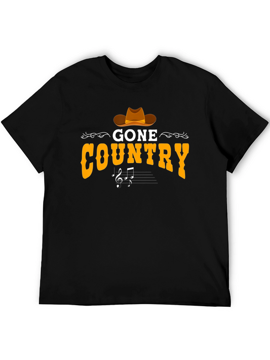Gone Country Graphic T-Shirt - Music Lover Tee