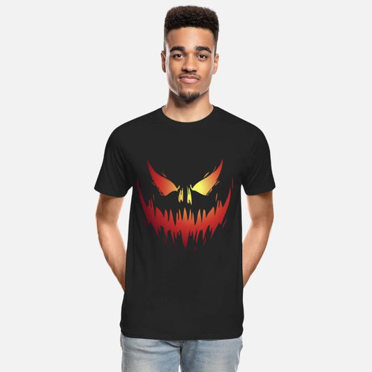 Halloween Dress costume scary Pumpkin Monster Face