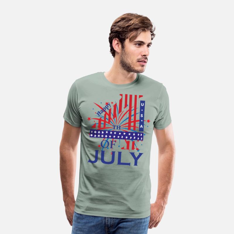 HAPPY FOURTH OF JULY FIREWORKS USA