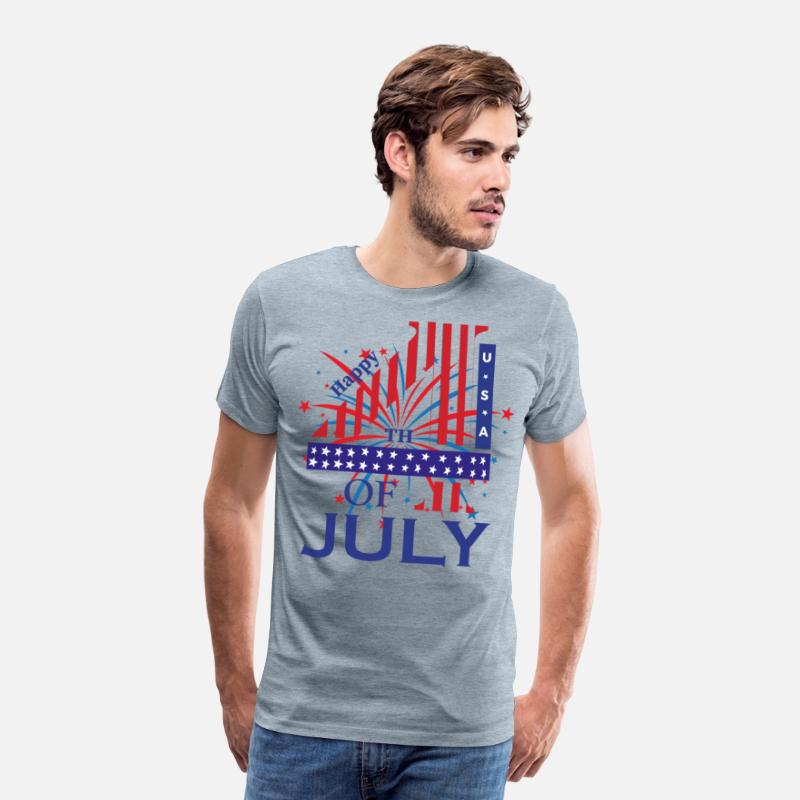 HAPPY FOURTH OF JULY FIREWORKS USA
