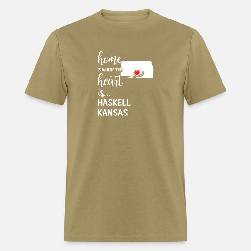 Haskell County Kansas Is Where My Heart Is Gift