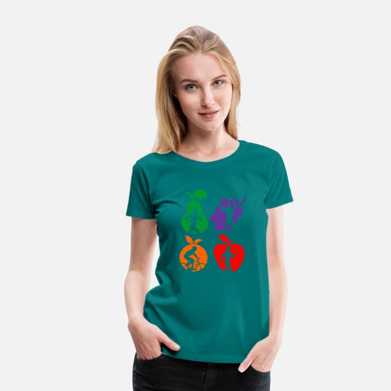 Healthy fruit healthy sports logo
