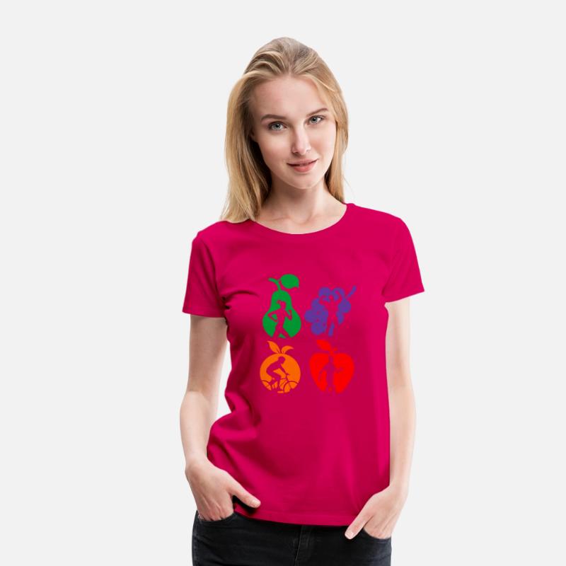 Healthy fruit healthy sports logo