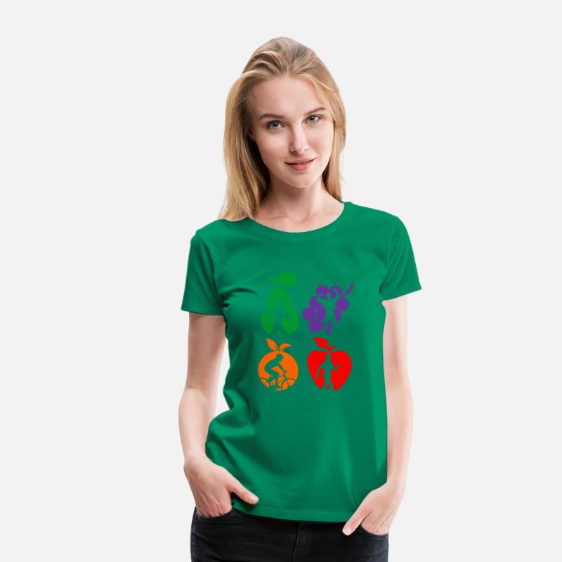 Healthy fruit healthy sports logo