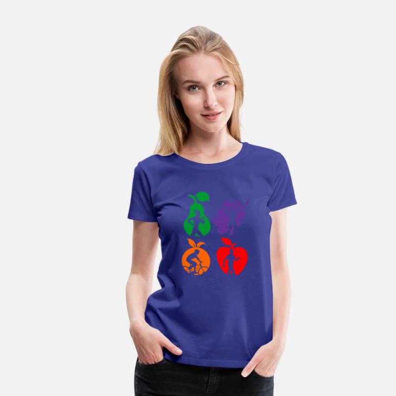 Healthy fruit healthy sports logo