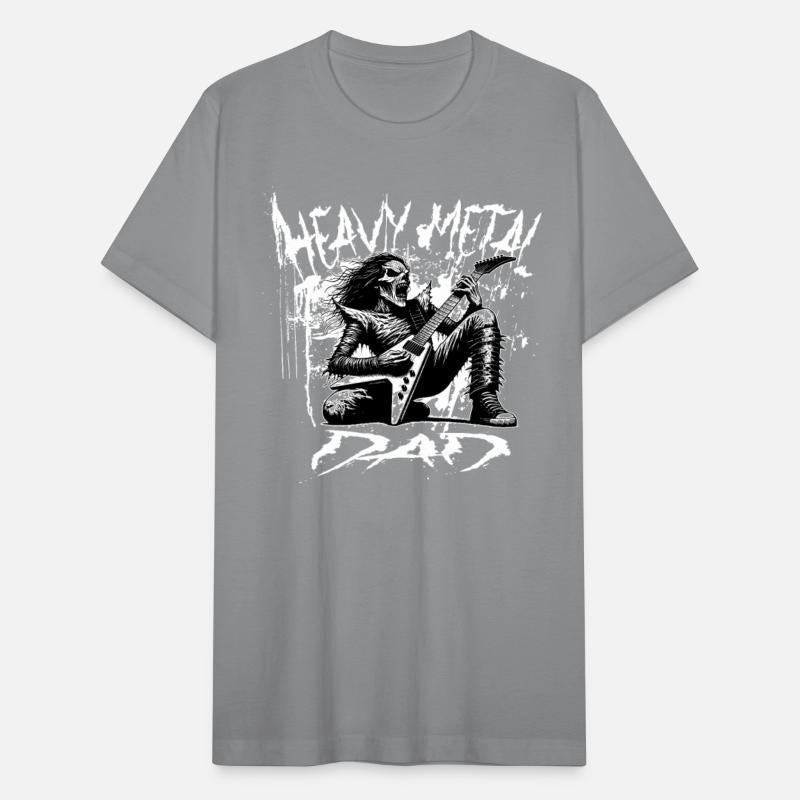 Heavy Metal Dad Fatherhood Anthem Tee