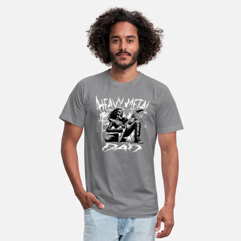 Heavy Metal Dad Fatherhood Anthem Tee