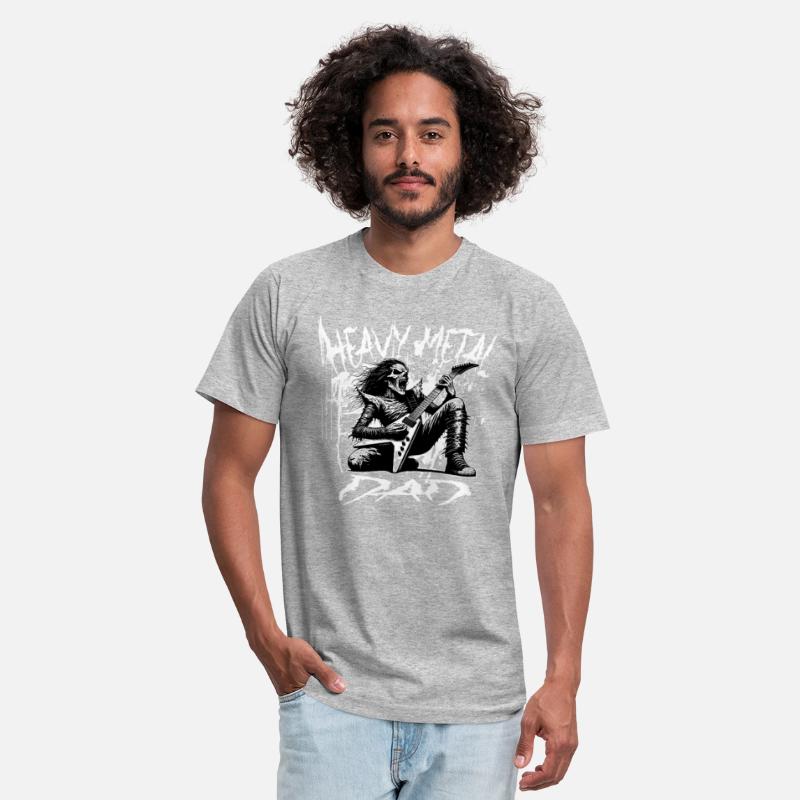 Heavy Metal Dad Fatherhood Anthem Tee
