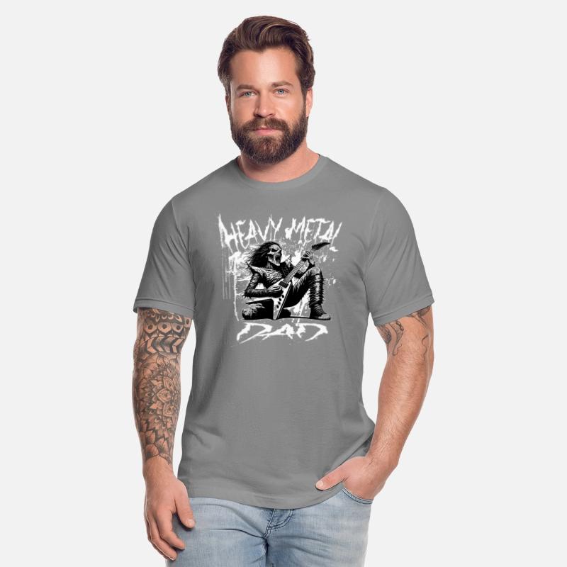 Heavy Metal Dad Fatherhood Anthem Tee