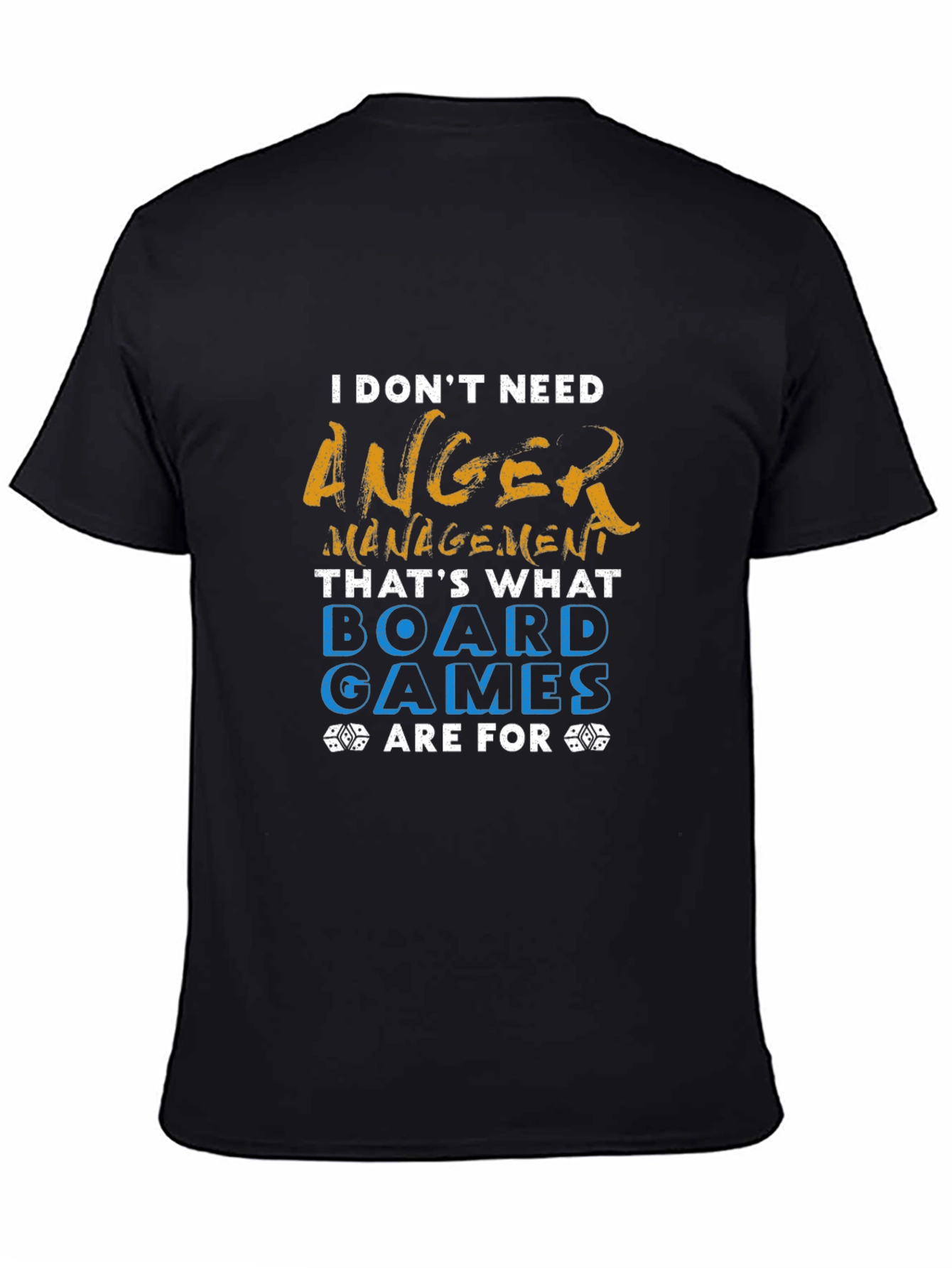 Anger Management Board Games Graphic Tee
