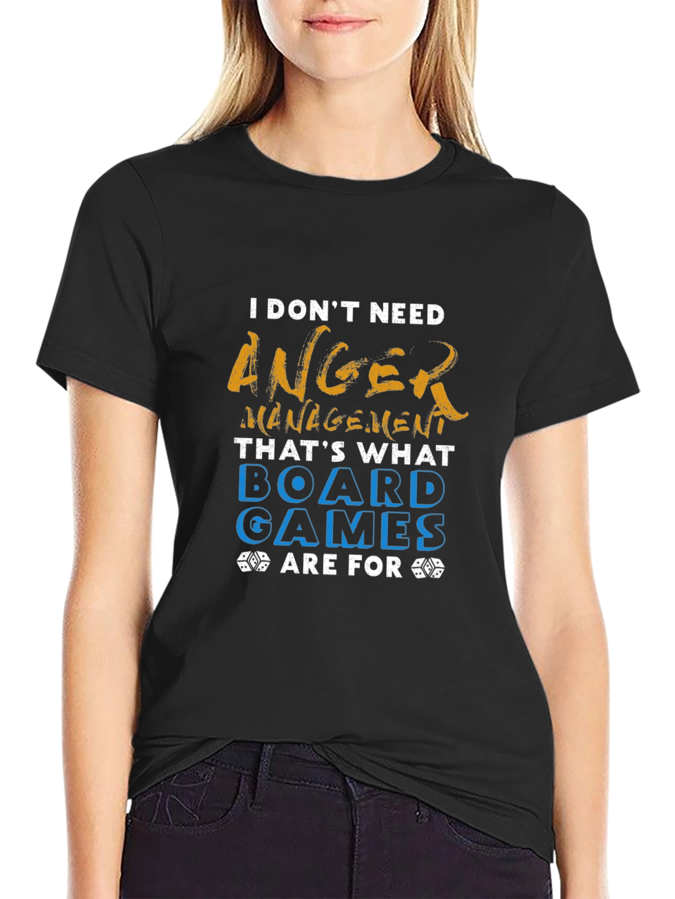 Anger Management Board Games Graphic Tee