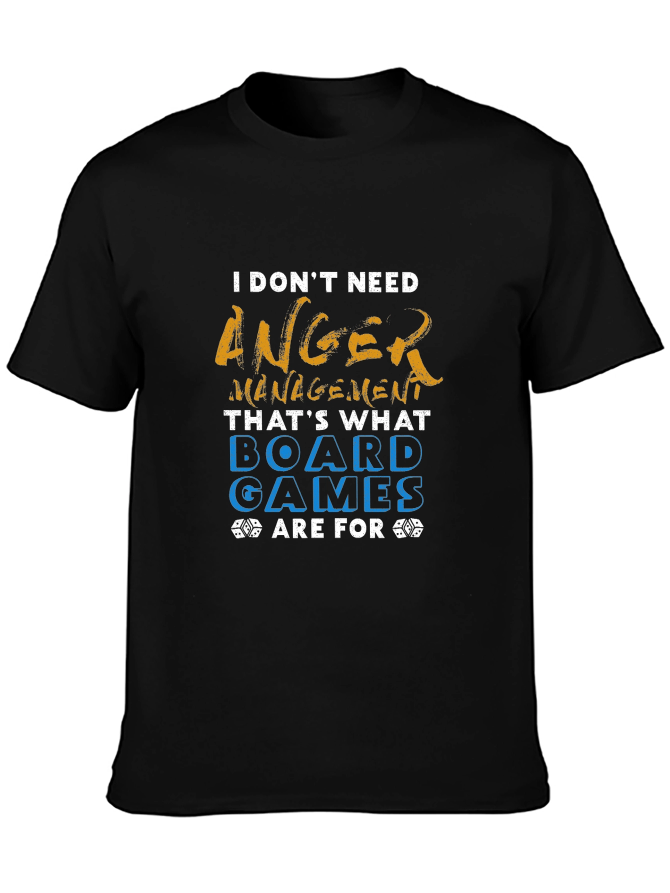 Anger Management Board Games Graphic Tee