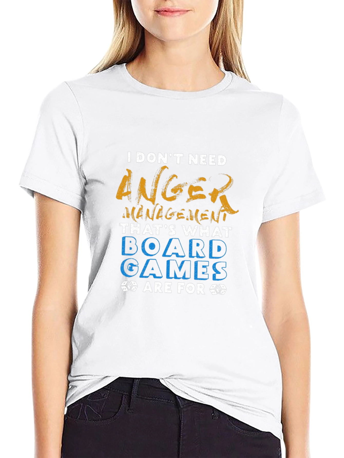Anger Management Board Games Graphic Tee