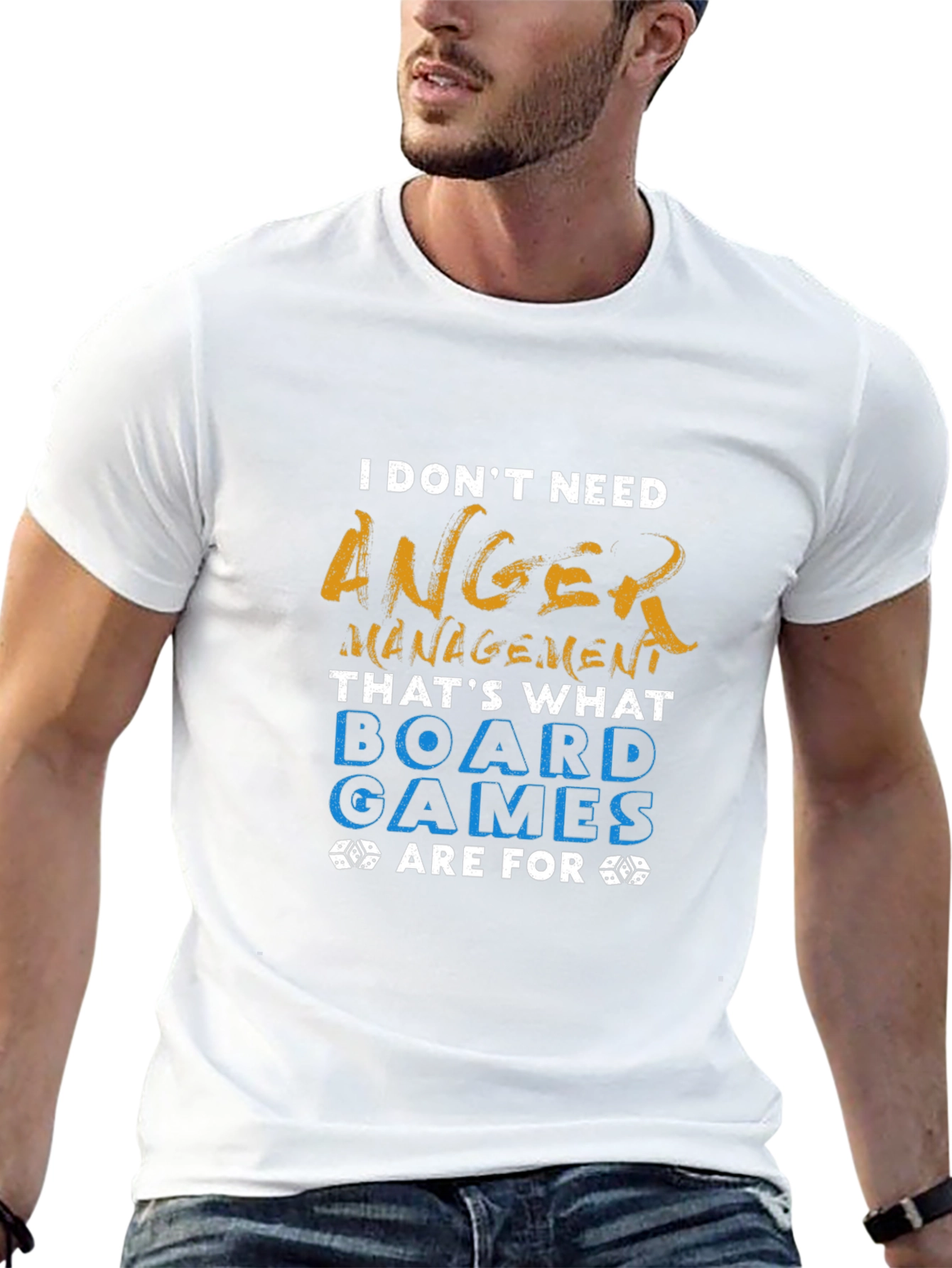Anger Management Board Games Graphic Tee
