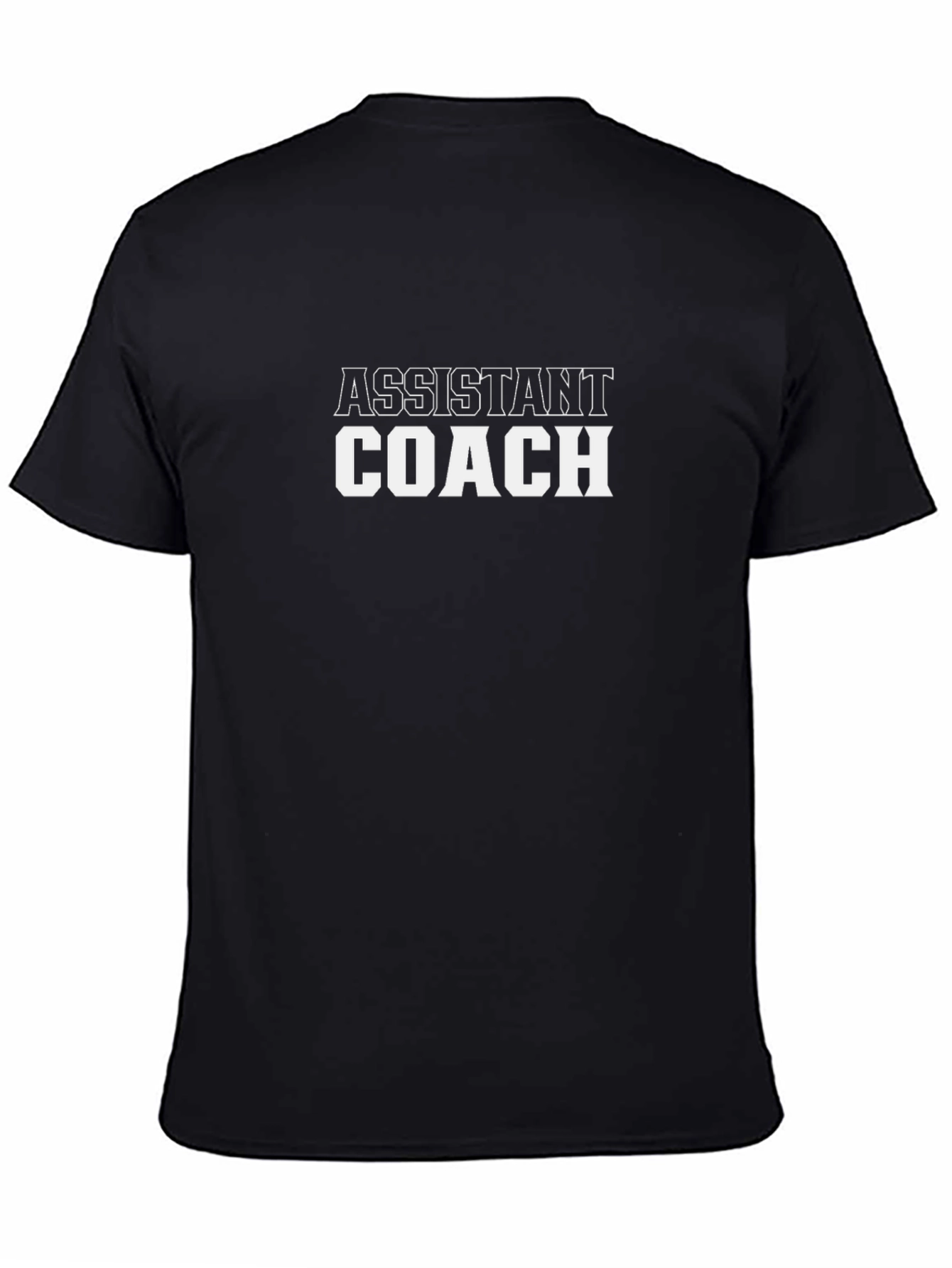 Assistant Coach T-Shirt - Black