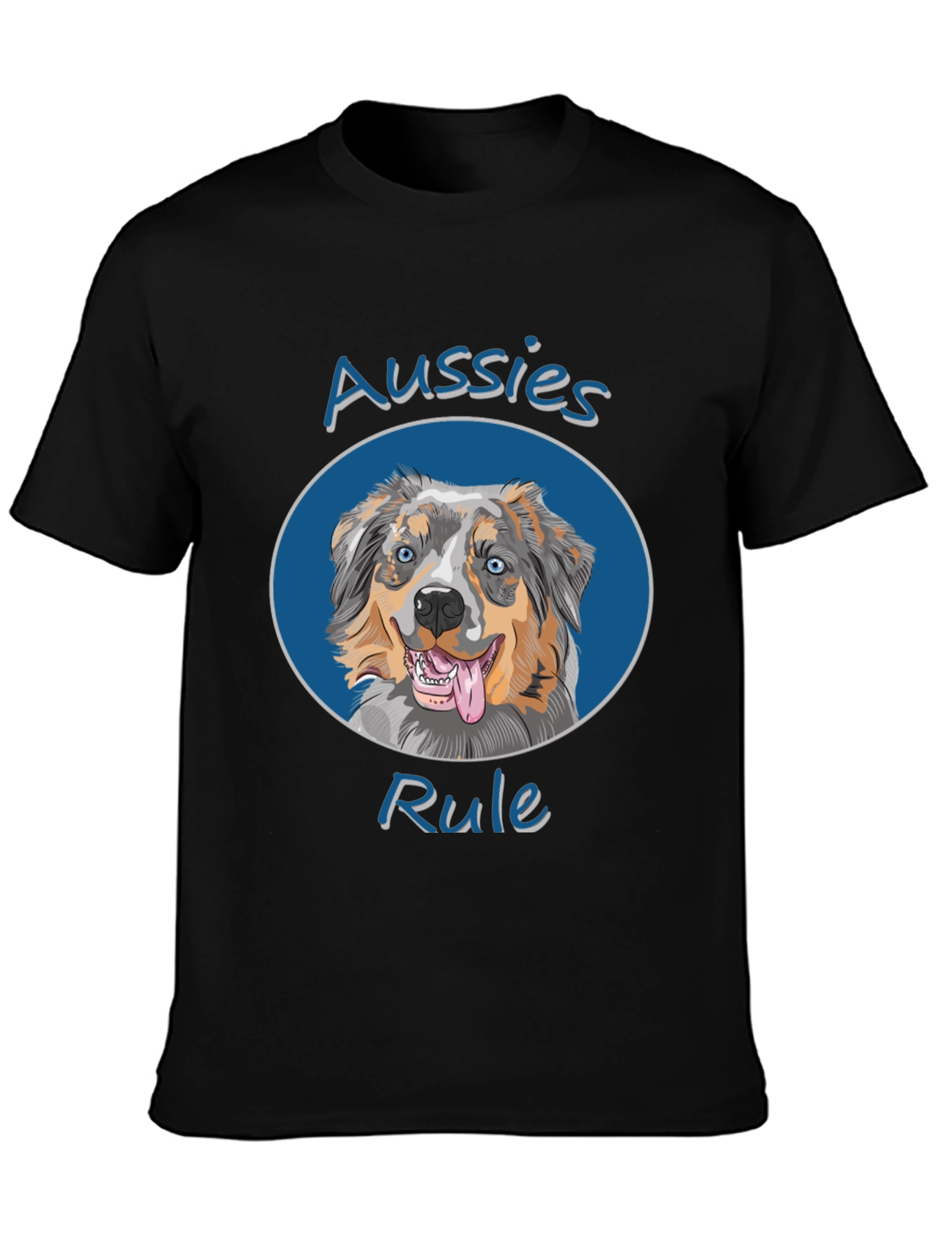 Aussies Rule Dog T-Shirt